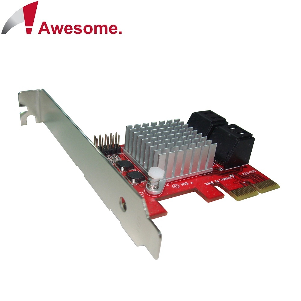 Awesome PCIe 2.0x4埠AHCI SATAI