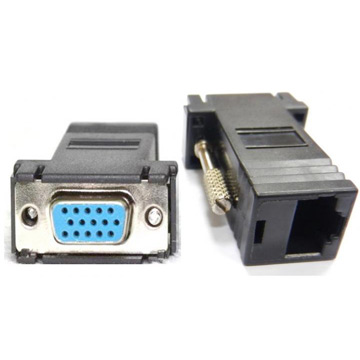 RJ45母 to VGA母座