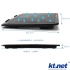 KTNET S608 筆電散熱座◆15度傾斜角◆14公分藍光大風扇,超靜音◆公、母USB雙接頭