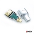 LINDY 林帝 HDMI 2.0 鍍金轉接頭-D公轉A母 (41510)