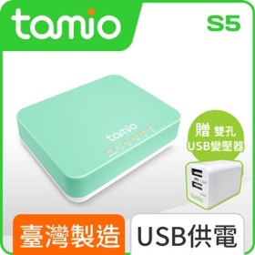 TAMIO S5-5埠USB供電Giga網路交換器
