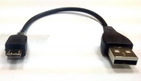 USB A公/MICRO B公 15CM  手機傳輸充電線