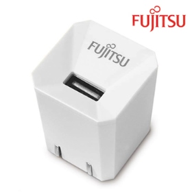 FUJITSU富士通1A電源充電器 (白) US-01WH